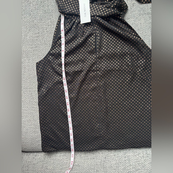 BNWT Jason Wu Tie-Neck Polka Dot Blouse Size M! - Picture 12 of 15